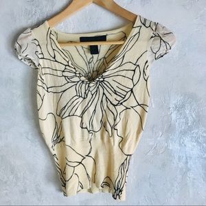 Express Design Studio Wool/Silk Crop Top